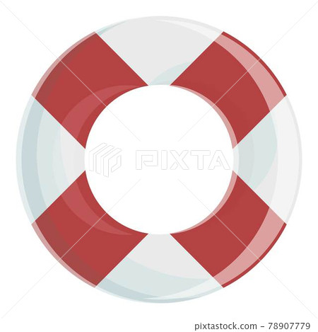 Lifeline icon, cartoon style Lifeline icon, cartoon style 78907779