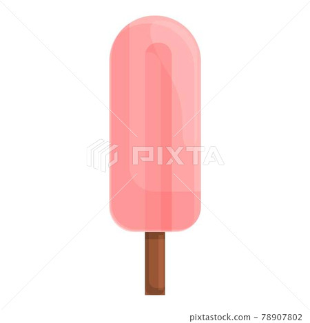 Fruit ice cream icon, cartoon style Fruit ice cream icon, cartoon style 78907802