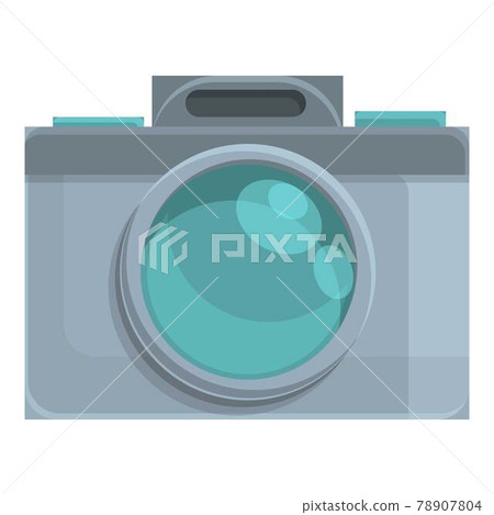 Photo camera icon, cartoon style Photo camera icon, cartoon style 78907804