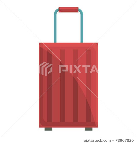 Travel suitcase icon, cartoon style Travel suitcase icon, cartoon style 78907820