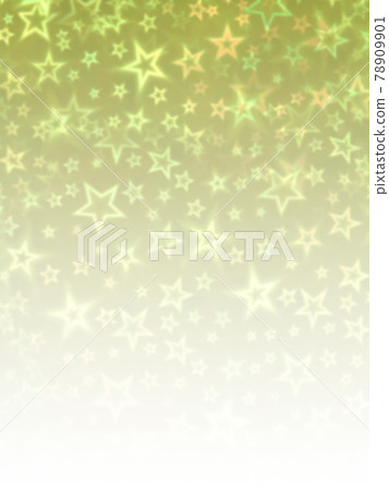 Background image of innumerable stars in the hologram popping / Yellow Gradation that fades from top to bottom Vertical Other colors available 78909901