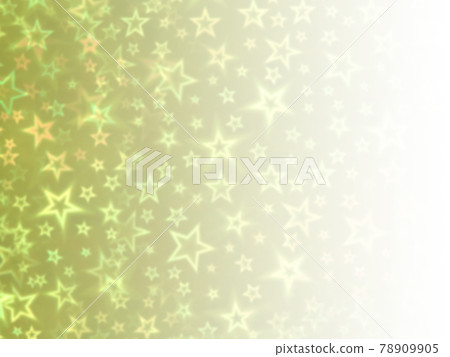 全息圖中無數星星的背景圖像彈出/黃色漸變從左到右逐漸消失水平其他顏色可用 78909905