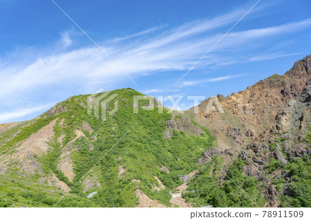 Scenery from the mountain trail of Mt. Nasu, Tochigi Prefecture 78911509