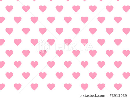 Heart pattern illustration (pastel pink) Heart pattern illustration (pastel pink) 78913989