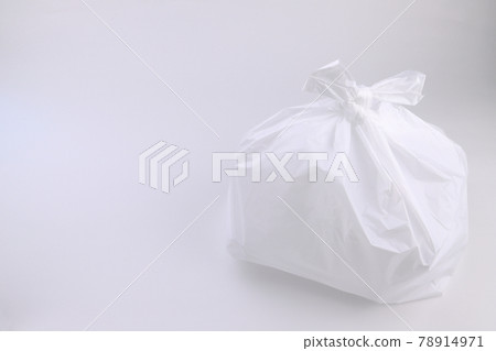 Milky white trash bag Milky white trash bag 78914971