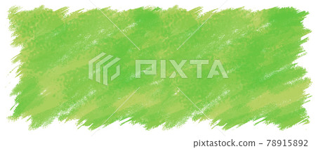 Hand-painted_Background_Material_Green_Yellow-green_Yellow_Green_Horizontal_Rough_Grunge__Ink_Crayon 78915892