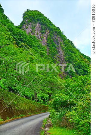 Spring Wakayama Koza strange rock 78916016