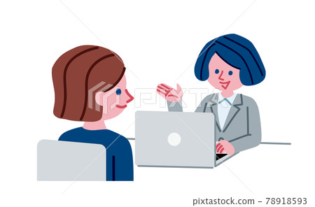 商務人士與客戶進行商務會談 78918593