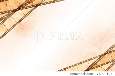 Retro film background illustration material 78920192