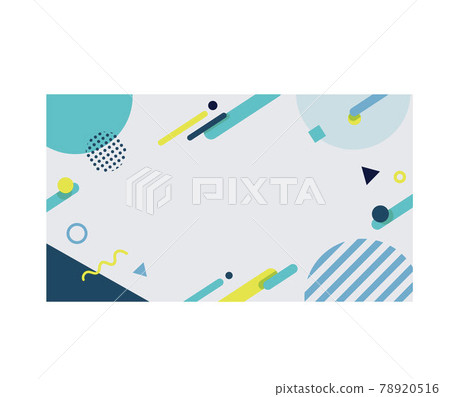 Geometric pattern / banner background that can be used as a title background 78920516