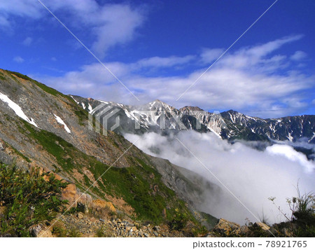 山景北阿爾卑斯雲海 山景北阿爾卑斯雲海 78921765