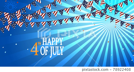獨立日 美國獨立日 美國國慶日 煙火 美國 國旗 Independence day 独立記念日 78922408
