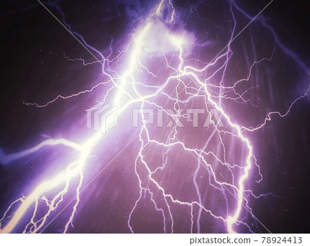 Abstract lightning - Stock Illustration [78924413] - PIXTA