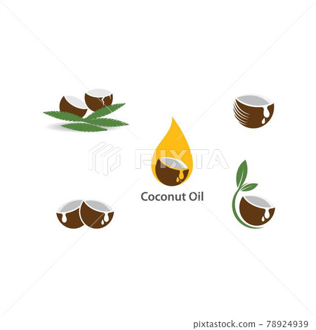 Coconut fruits vector Coconut fruits vector 78924939