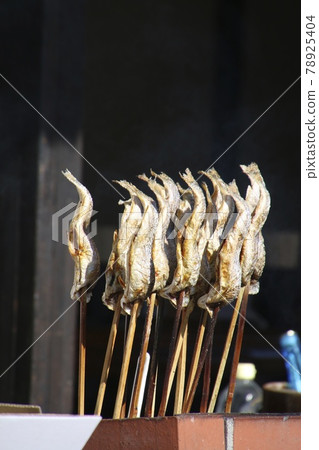 鹽烤炭燒,大內宿(福島縣下鄉町) 鹽烤炭燒,大內宿(福島縣下鄉町) 78925404