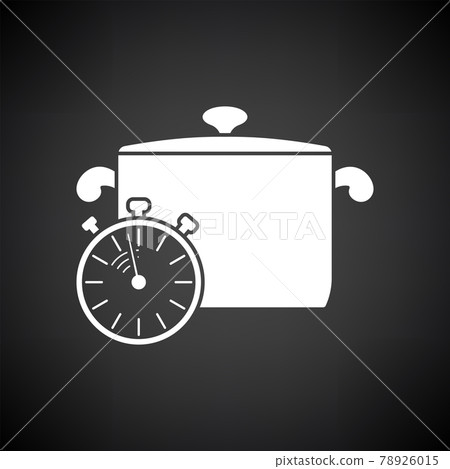Pan With Stopwatch Icon 78926015