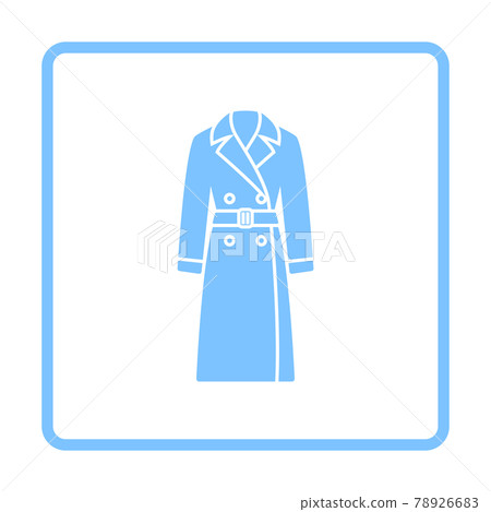 Business Woman Trench Icon Business Woman Trench Icon 78926683