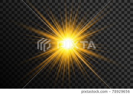 transparent glowing lens flare background 78929656