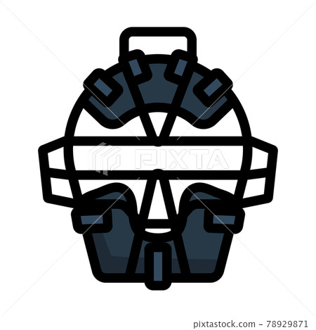 Baseball Face Protector Icon 78929871