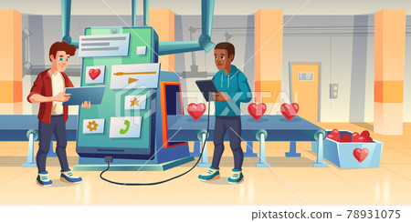 Mobile app development, love or like manufacturing Mobile app development, love or like manufacturing 78931075