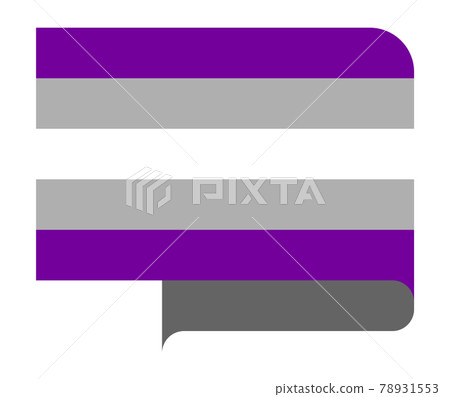 Graysexual pride flag - Stock Illustration [78931553] - PIXTA