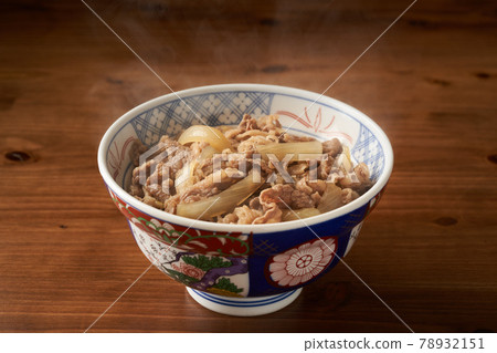 Gyudon using domestic beef 78932151