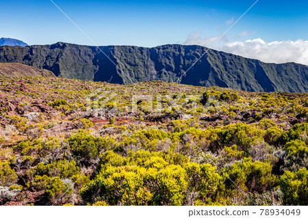 Piton de la Fournaise volcano, Reunion island, France 78934049