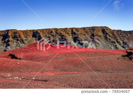 Piton de la Fournaise volcano, Reunion island, France 78934087