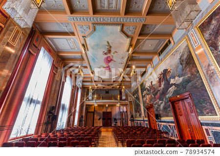 Municipal house, Prague, czech republic 78934574