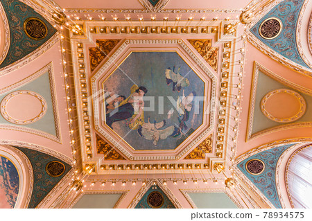 Municipal house, Prague, czech republic 78934575