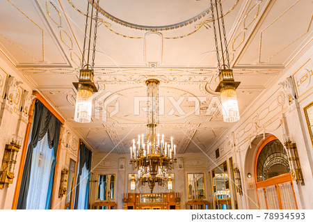 Municipal house, Prague, czech republic 78934593