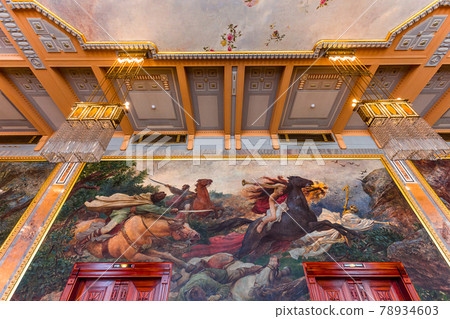 Municipal house, Prague, czech republic 78934603
