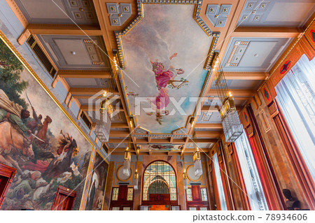 Municipal house, Prague, czech republic 78934606