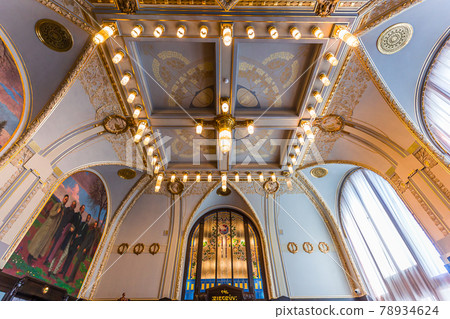 Municipal house, Prague, czech republic 78934624