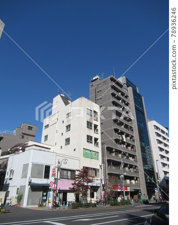 西日暮里四丁目十字路口附近 西日暮里四丁目十字路口附近 78936246