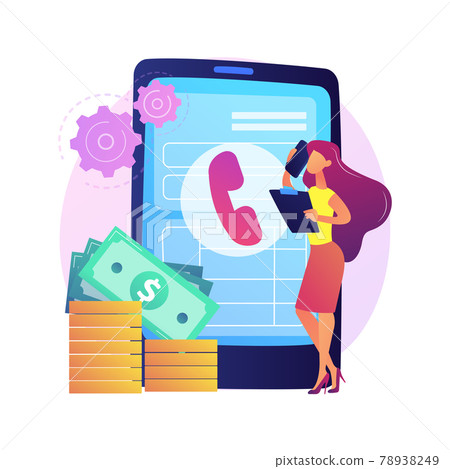 Pay call vector concept metaphor Pay call vector concept metaphor 78938249