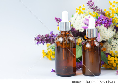 Glass serum dropper bottles organic skincare spa cosmetic Glass serum dropper bottles organic skincare spa cosmetic 78941983