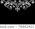 Retro shiny border. Silver dust texture. Vector. 78942422