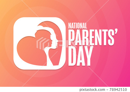 National Parents Day. Holiday concept. Template for background, banner, card, poster with text 78942510