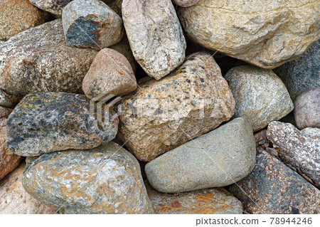 Pile of boulders. 78944246