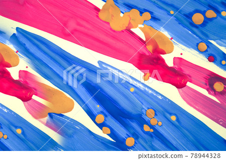 Abstract background brush strips blue, pink, yellow Abstract background brush strips blue, pink, yellow 78944328