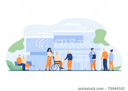 Nursing home residents 78949382