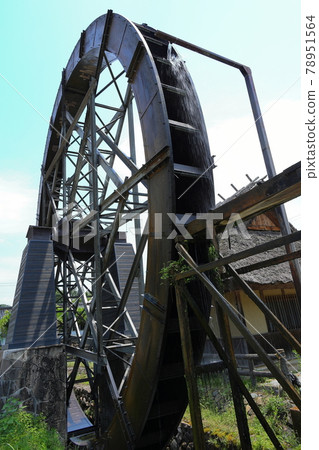 木製水輪 木製水輪 78951564