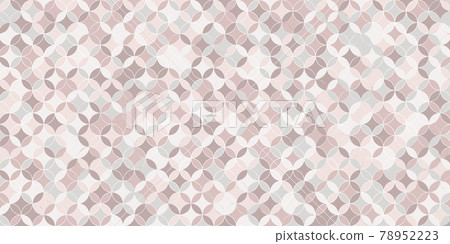 Abstract geometric seamless pattern with circle pastel color background Abstract geometric seamless pattern with circle pastel color background 78952223