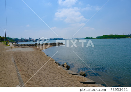 三國港三國日落海灘堺市三國 三國港三國日落海灘堺市三國 78953631