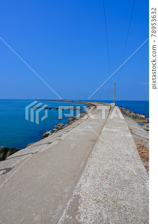 三國港 Jetty Essel Embankment Sakai City 三國 78953632