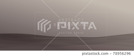 abstract wave fluid line geometric minimalistic modern gradient background combined dark natural colors. Trendy template for brochure business card landing page website. vector illustration eps10 78956296
