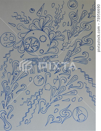 Coloring book figure 8 78956690