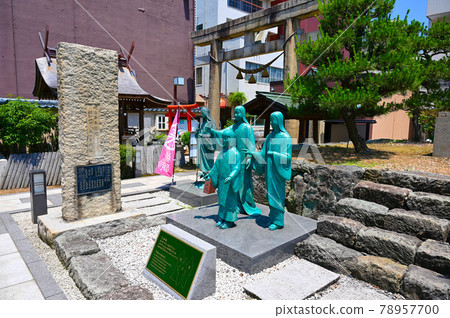 福井市柴田公園北莊城跡淺井三姐妹像 福井市柴田公園北莊城跡淺井三姐妹像 78957700