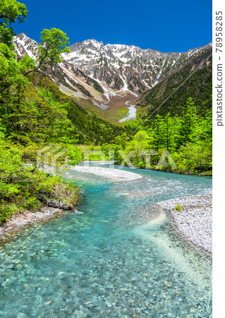 《Nagano Prefecture》Fresh green Kamikochi, Takezawa and Azusa River 《Nagano Prefecture》Fresh green Kamikochi, Takezawa and Azusa River 78958285